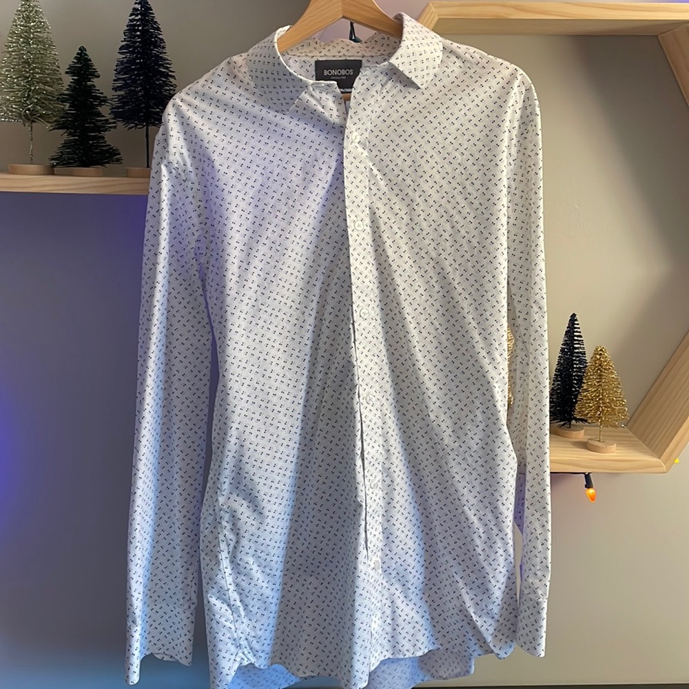 Bonobos Slim Fit Dress Shirt 16.5 36